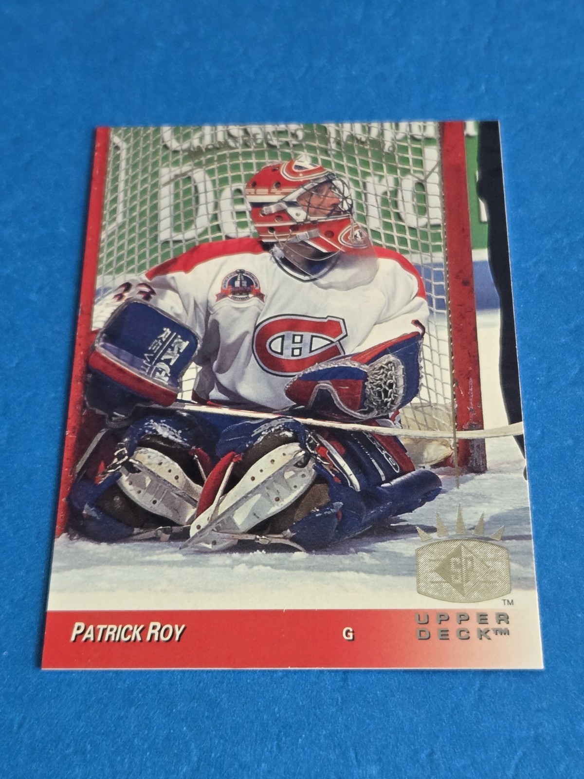 PATRICK ROY - 1993-94 UPPER DECK SP - BASE SET CARD #81