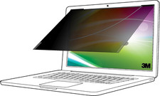 3M Bright Screen Privacy Filter for 14In Laptop, 16:10, BP140W1B, Plastic