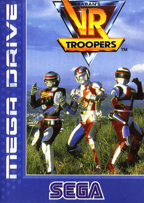 Saban's VR Troopers | SEGA Mega Drive | inkl. Anleitung | Zustand: GUT
