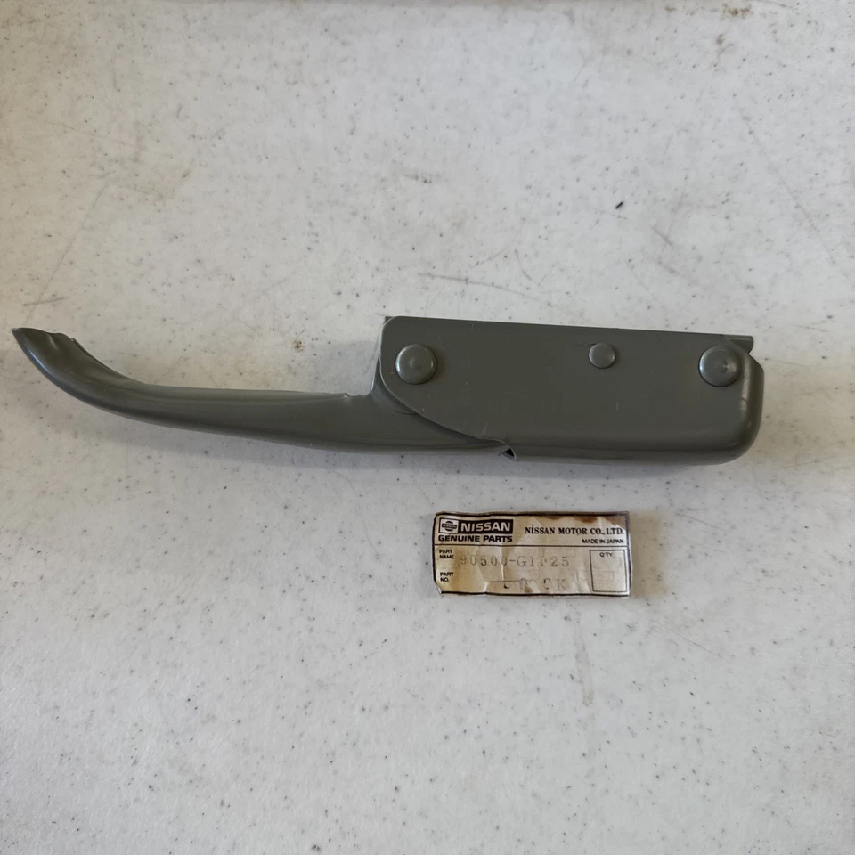 Pestillo de bloqueo de manija de puerta trasera NOS para carrocería rígida Datsun Nissan 720 D21 1980-1997 Foto 4 de 4
