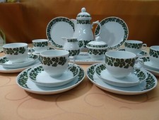 Fürstenberg Rebe  Kaffeeservice für 6 Personen 22 tlg