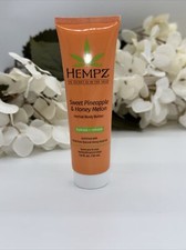 HEMPZ SWEET PINEAPPLE AND HONEY MELON HERBAL BODY BUTTER 1.88 Oz New And Sealed