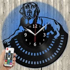 LED Vinyl Clock Labrador Retriever LED Light Vinyl Record Wall Clock LED 5543