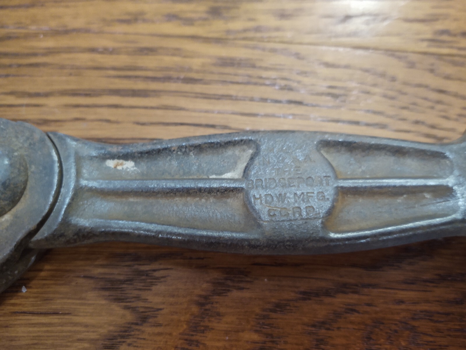 Antique Sure Grip No. 56 Slide Hammer Nail Puller Bridgeport Hardware