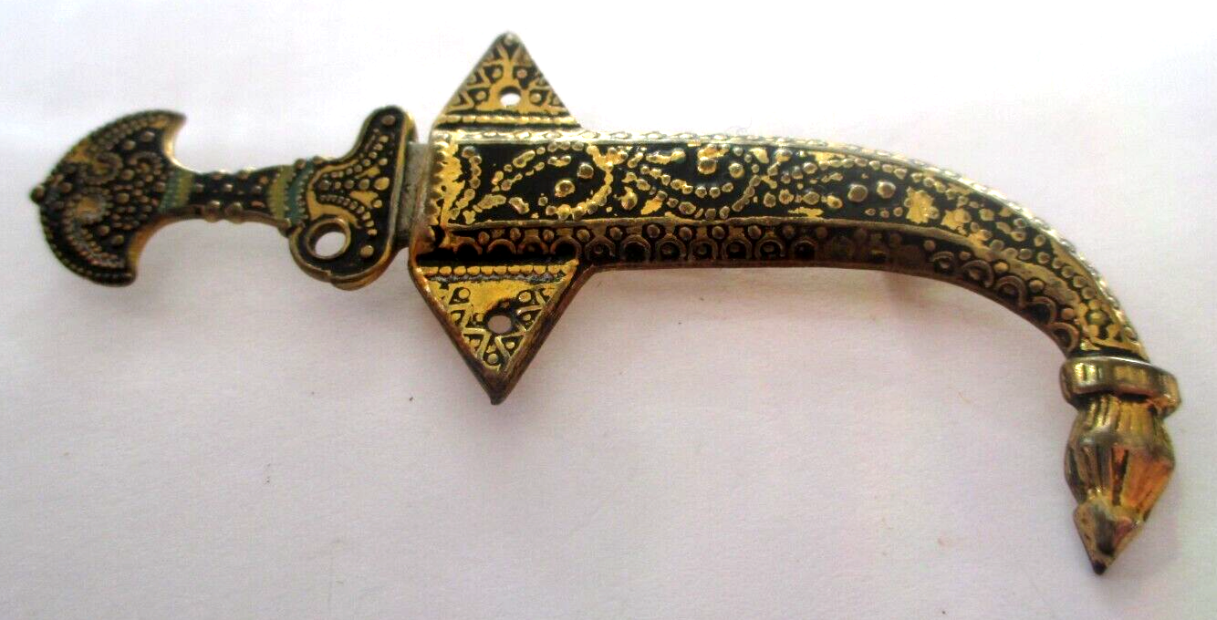 Lot De 5 Broches Anciennes – Or De Tolède – Vintage – N°3