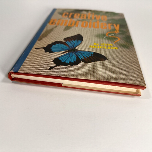 Creative Embroidery Joan Nicholson Hardcover 1960 Vintage Book Dust Jacket - Foto 14 di 16