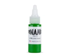DYNAMIC LIME GREEN Tattoo Ink 1-oz Bottle Brite Vibrant & Dark Color Supply