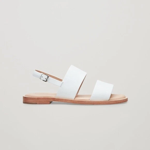 Cos white best sale sandals