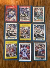 Paul Molitor autograph baseball card, pick which one you want 
