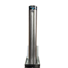 Stainless Steel Driveway Security Post Heavy Duty Ramco 600R Car Protection
