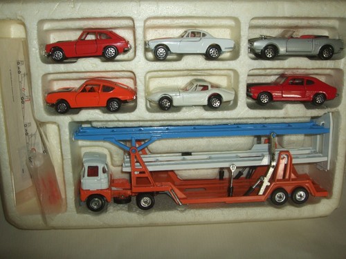 Corgi Car Transporter. Corgi Gift Set 20. Whizzwheels Original Box + instruction - Picture 3 of 22