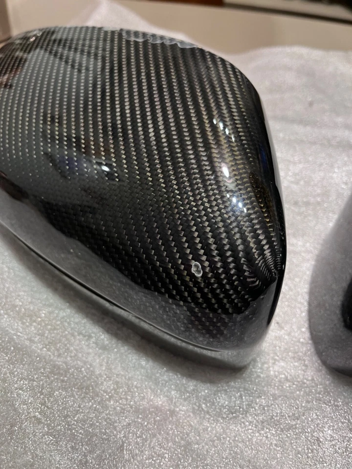 Tapas espejos retrovisores de fibra de carbono BMW M850i 2019 (se adapta a 2019-2024) Foto 3 de 4