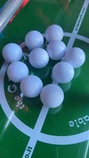 palline professionali bianche calciobalilla  bigliardino biliardino 50 palle