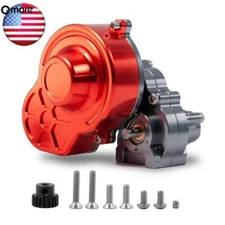 Qmore Alloy Reverse Gear Box Transmission Case for Axial SCX10 1/10 RC Rock Car