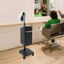 Professional Standing Nano Hair Steamer, Multi-function Hair Care Equipment 110V