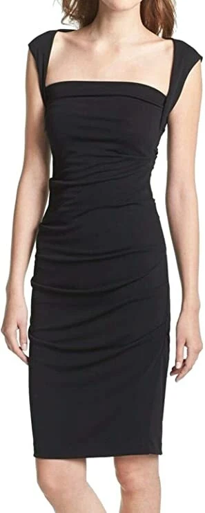 corset knee length dress Puffy Knee Length Satin Dress with Strapless Bodice for Wedding