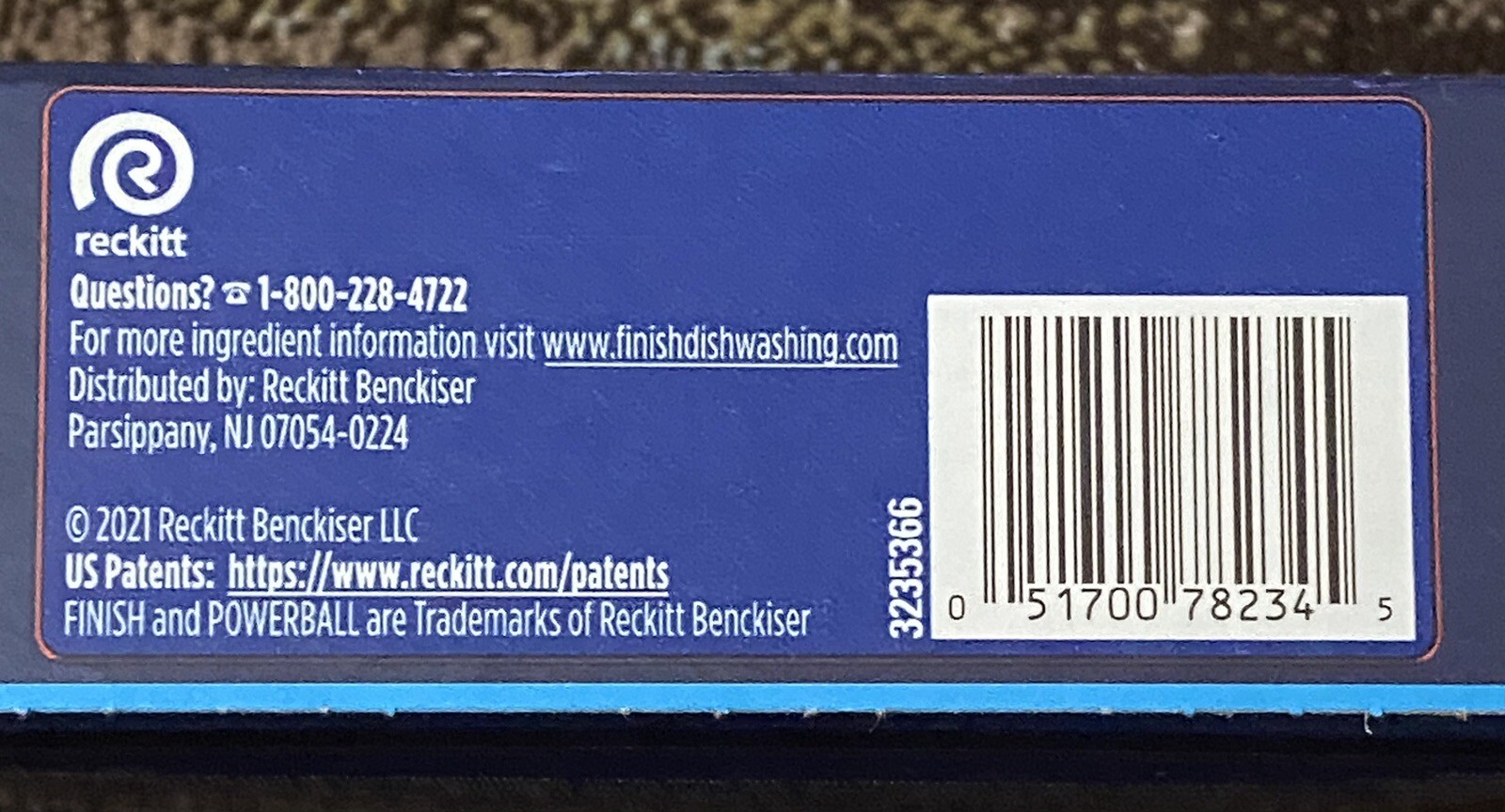 Finish Powder Dishwasher Detergent Box Lemon Scent 75 Oz New