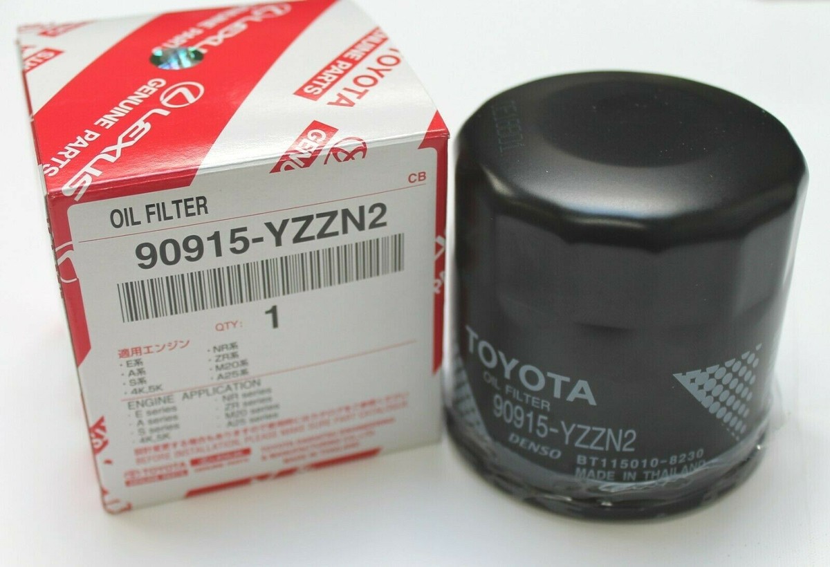 TOYOTA OIL FILTER 90915YZZN2 CAMRY COROLLA CELICA RAV4 ECHO MR2