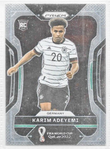 Karim Adeyemi Germany 2022 Panini PRIZM FIFA World Cup Rookie #111