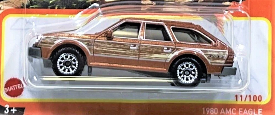 1980 AMC Eagle Wood Panel Wagon Matchbox 2023 - Image 3 of 4