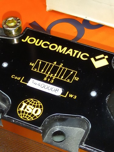 ASCO JOUCOMATIC ISO 4 VÁLVULA SUBBASE 54400008 PRODUCTO EN CAJA SIN USAR - Imagen 2 de 10