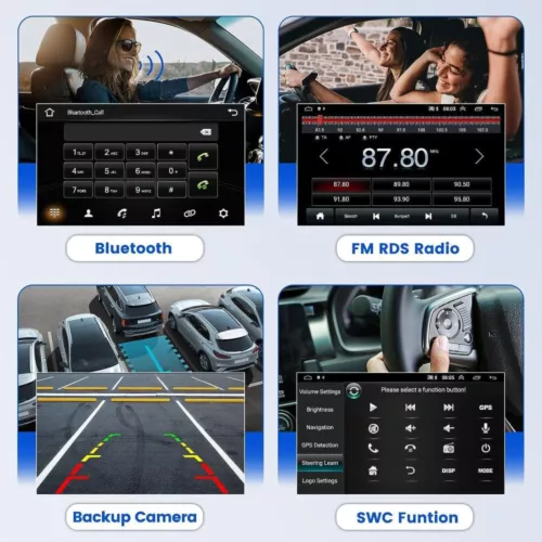Android 14 Car Stereo Radio For Mercedes Benz M-Class W163 ML350 ML400 1997-05 - Bild 15 von 24