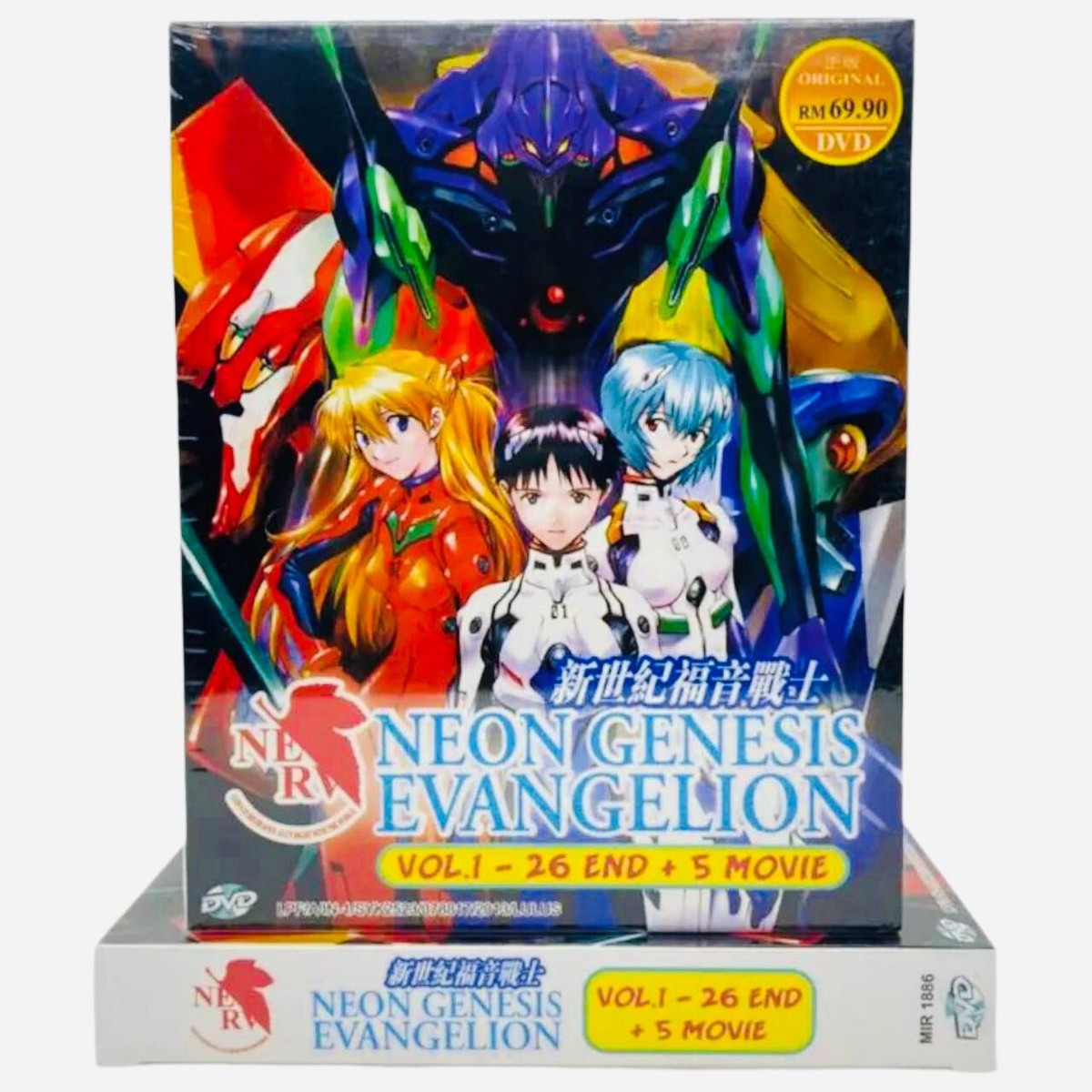 エヴァンゲリオン 1.01 2.22 3.33 EVANGELION DVD PSL EVANGELION 30th Anniversary Limited 1.11 2.22 3.33 Full