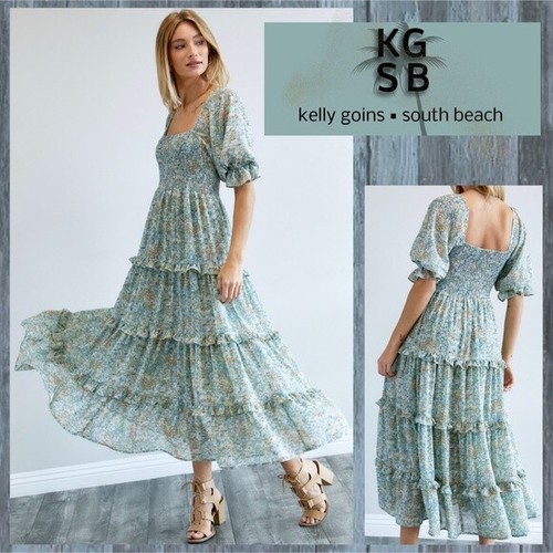 KGSB COLLECTION Tiered \u0026 Ruffled 