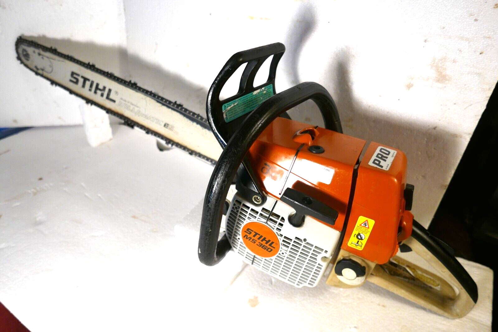 Image of Stihl MS 362 C chainsaw on Best Buy website