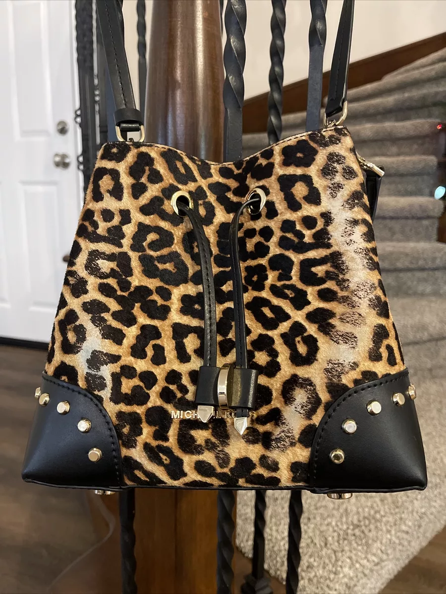 Mercer gallery small leopard deals calf hair shoulder bag