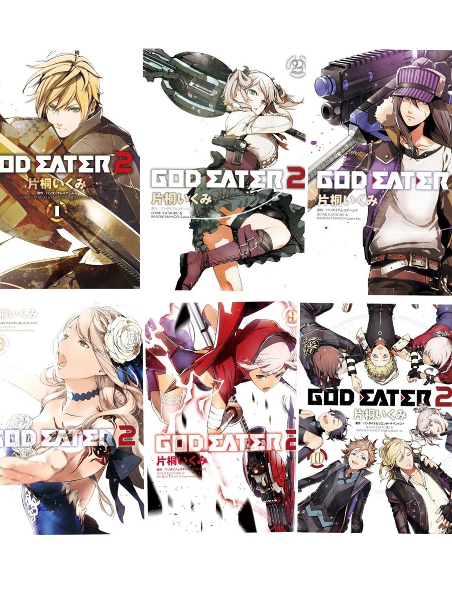 GOD EATER 2 Vol. 1-10 Japanese Comic Manga From Japan | eBay