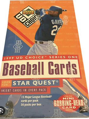 1999 UD Choice Baseball - Pick Your Card - Base & Starquest - Ships Free