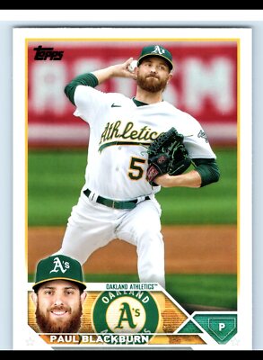 2023 Topps #6 Paul Blackburn Mint