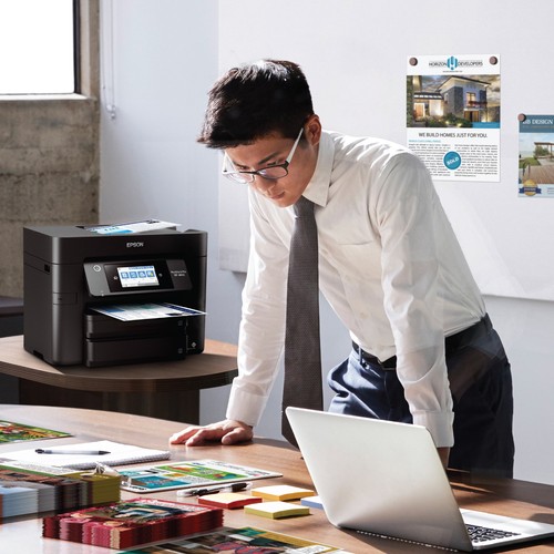 Workforce Pro WF-4833 Wireless All-In-One Printer with Auto 2-Sided Print, Copy, - Picture 5 of 5