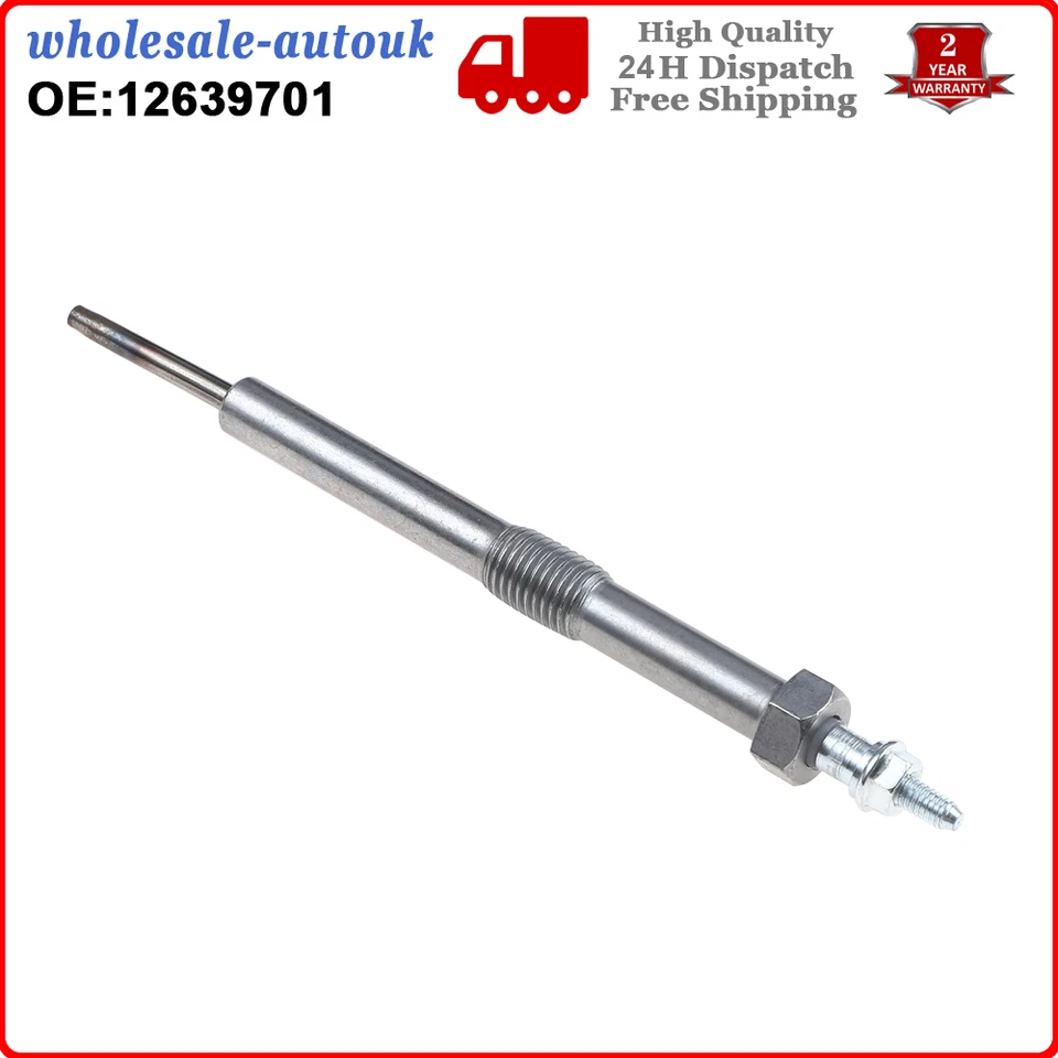 8PCS Glow Plugs for Chevrolet GMC Express Diesel Bus RWD 6.6 D Di Td 12639701 - Image 3 of 4