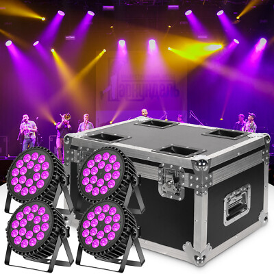 270W PAR Lights RGBW UV 18LED Stage Lighting DJ Disco Party Club Show Light DMX