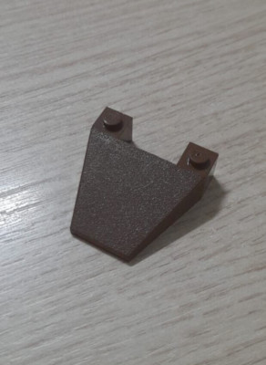 Lego 4858 Braun Wedge 4 x 4, Taper