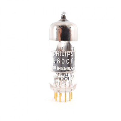 2 X E80CF PHILIPS TUBE. VALVO HAMBURG PROD. MATCHED