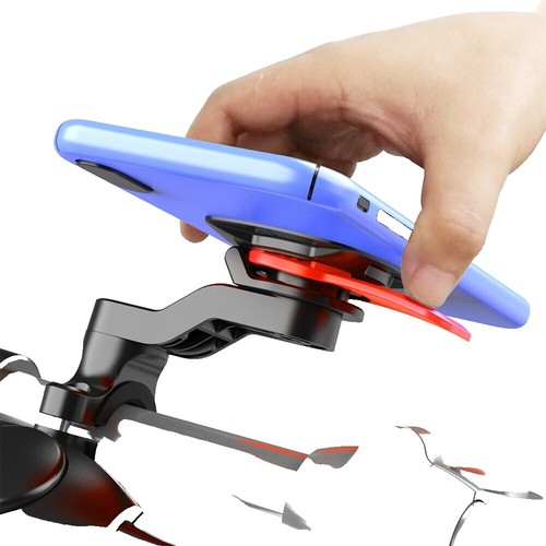 Support Smartphone Magnétique Ultra-fort N52 - Ventouse Vide, Rotation 360°, Compatible Tous Téléphones