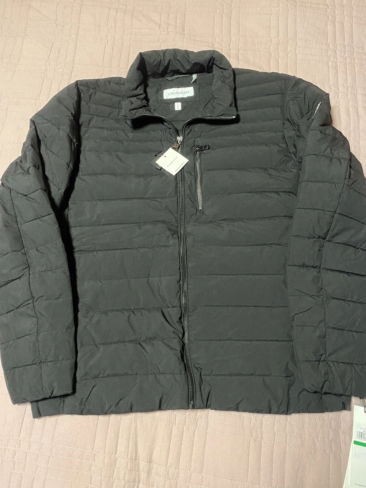 calvin klein jacket mens large