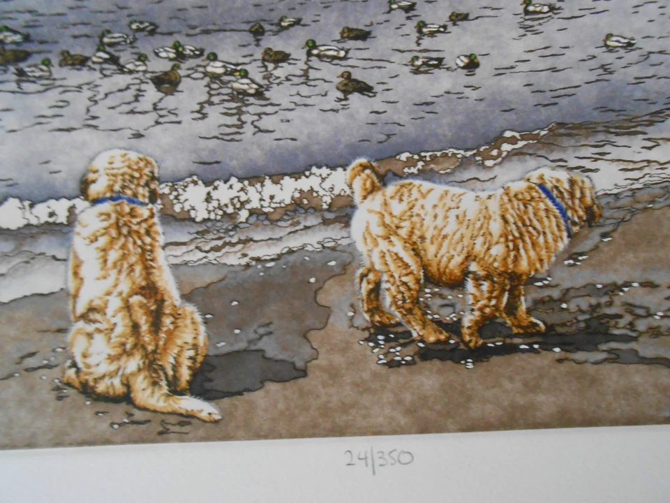 Sueellen Ross Duck Watch hand colored print 24/350 1991 - Image 4 of 4