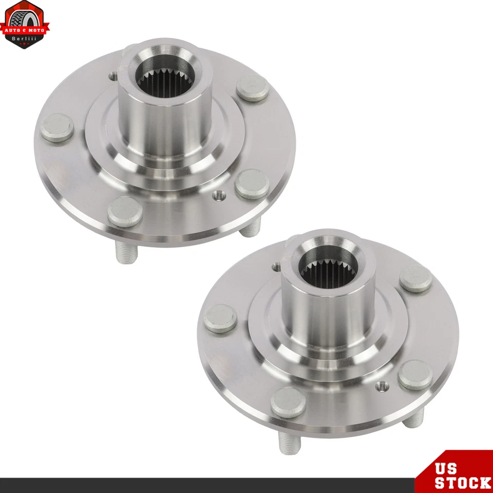 Conjunto de cojinete de cubo de rueda delantero izquierdo y derecho de 2 piezas para Acura Tl TSX 2004-2008 Foto 3 de 4