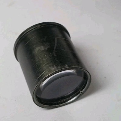 Vintage Metal Optical Eyepiece Lens   Microscope Telescope Viewer Part