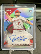 2023 TOPPS FINEST - FINEST AUTOGRAPHS GRAHAM ASHCRAFT #FA-GA RC REDS
