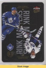 2021-22 Upper Deck Fleer Ultra Rink Masters Doug Gilmour #6RM HOF READ 0d18