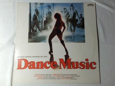 SOUNDTRACK Dance Music LP OST ITALO DISCO XENA FUN FUN SHANNON CRAZY GANG