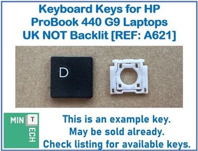 Tastatur Ersatz Tasten für HP ProBook 440 G9 Laptops UK Layout NICHT Hintergrundbeleuchtung