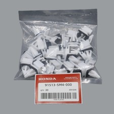 Oem For Accord Acura Integra Rsx 91513-sm4-000 Mounting Trim Clips 30x Us Oem For Accord Acura Integra Rsx 91513-sm4-000 Mounting Trim Clips 30x Us