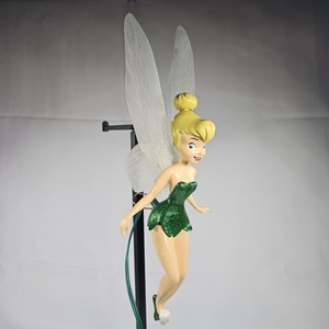 RARE Vintage Collectable Christmas Disney Tinker Bell Fiber Optic Tree Topper EC