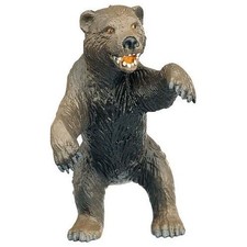 Orso delle caverne di Bullyland Germania figura preistorica in pensione 58352 NUOVO